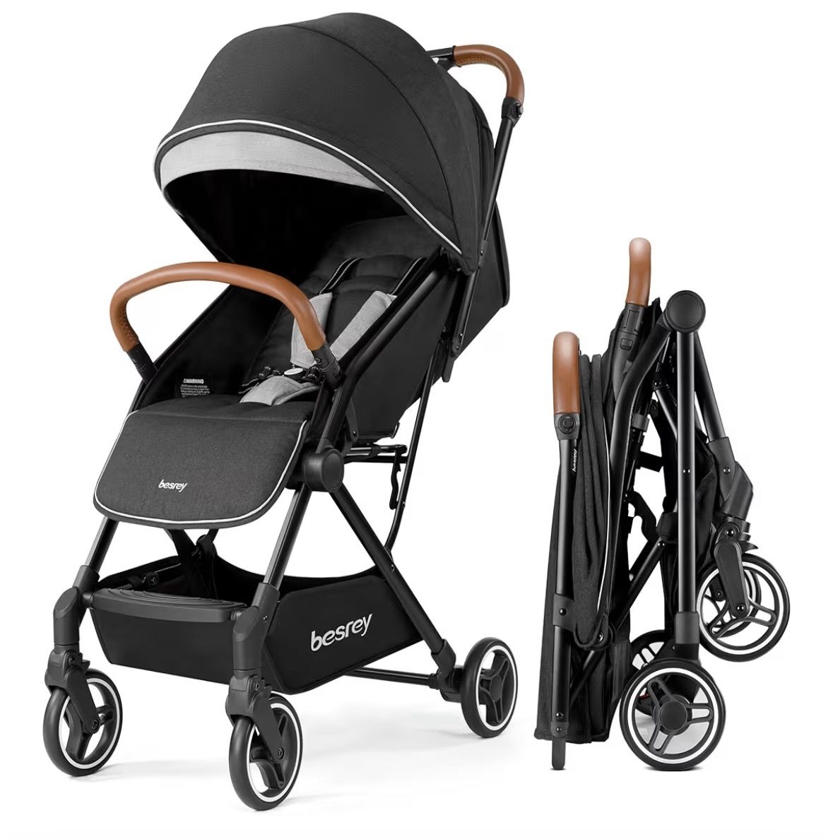 besrey ベビーカー コンパクト b型ベビーカー 新生児 持ち運び 軽量ベビーカー 折畳 自立式ベビーカー