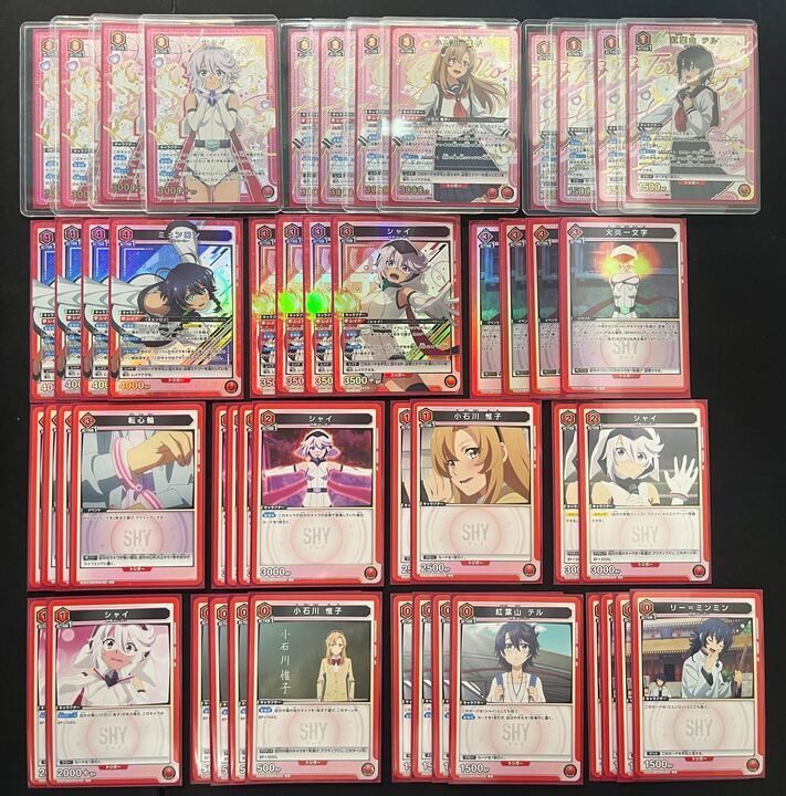 UNION ARENA ユニオンアリーナ　赤shyデッキ デッキ】赤SHY【ユニアリ】6/29 ユニオンアリーナ - メルカリ