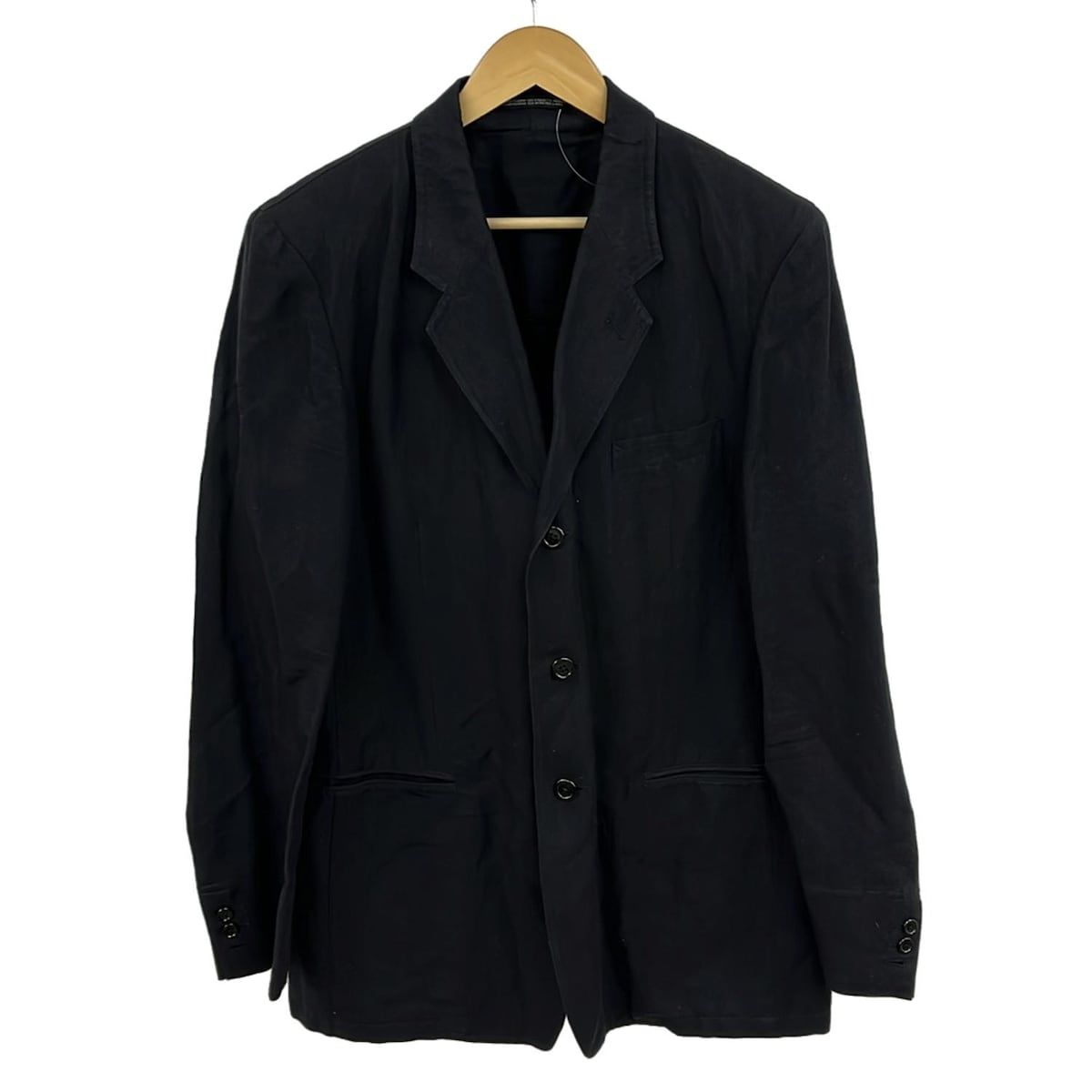yohjiyamamoto(ヨウジヤマモト) ジャケット サイズ4 XL メンズ - 黒