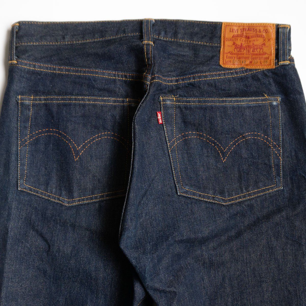 美品濃紺/バレンシア製】 LEVI'S 【 44501 大戦モデル / S501XX ビッグ