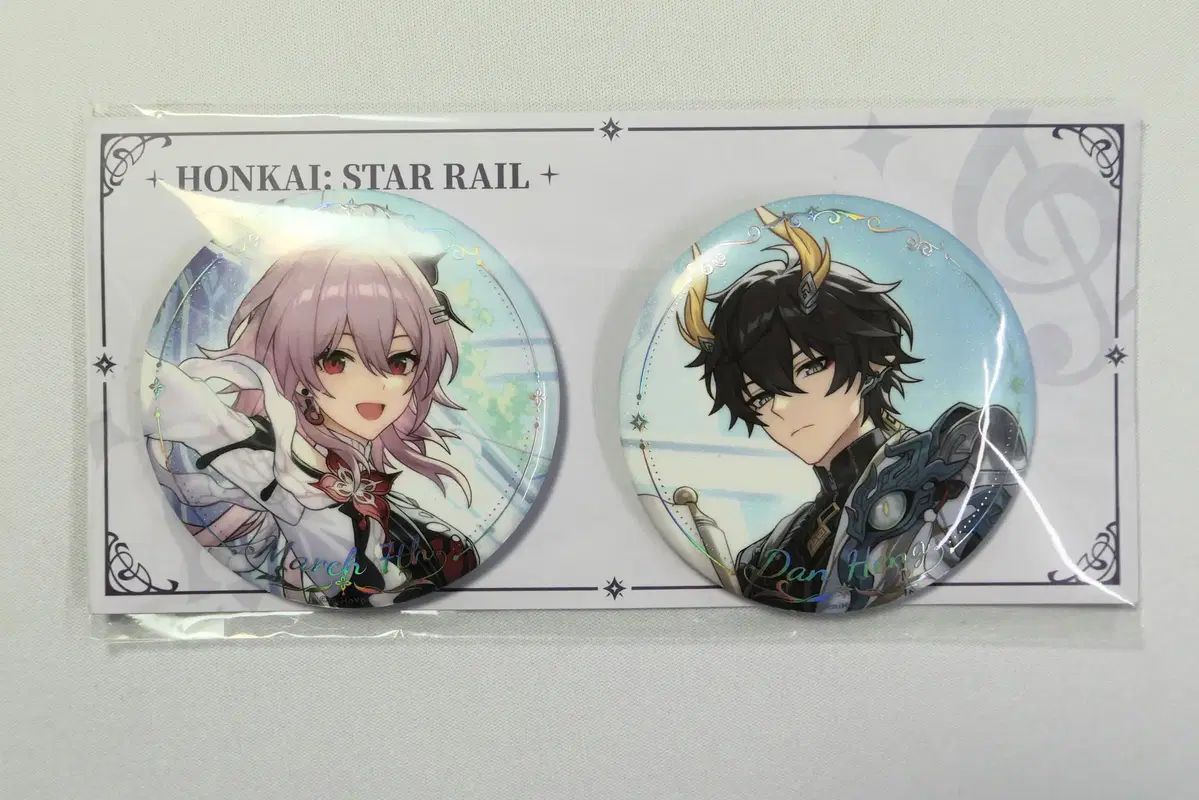 HoYoLAB 2025 崩壊スターレイル EVERNIGHT 三月七 丹恒 景元 バッジ