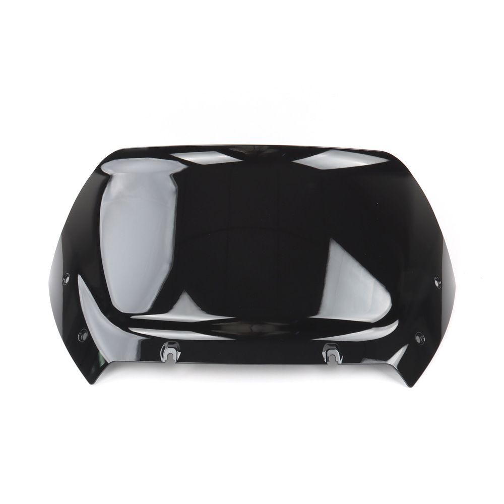 【送料無料】ハーレーダビッドソンCVO用 10インチ風防ガラス【透明・煙灰・透黒】2023-2024年モデル対応！前加高タイプZX05