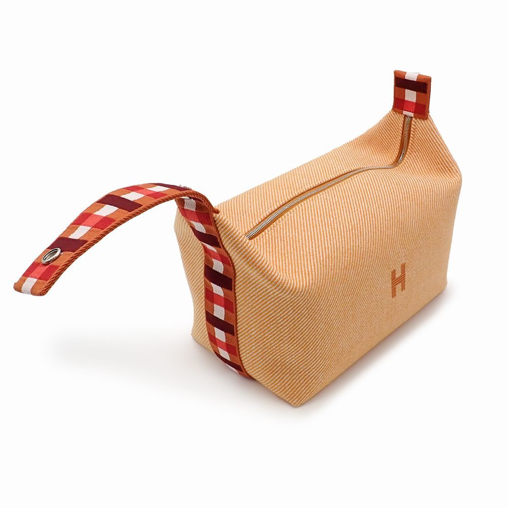 エルメス ブリッド・ア・ブラック・オ・カレ GM ポーチ ハンドバッグ