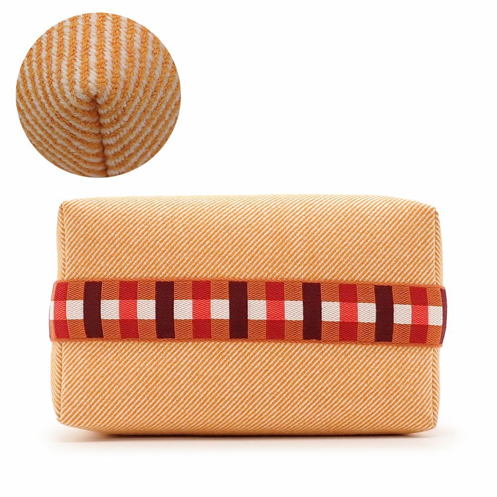 エルメス ブリッド・ア・ブラック・オ・カレ GM ポーチ ハンドバッグ