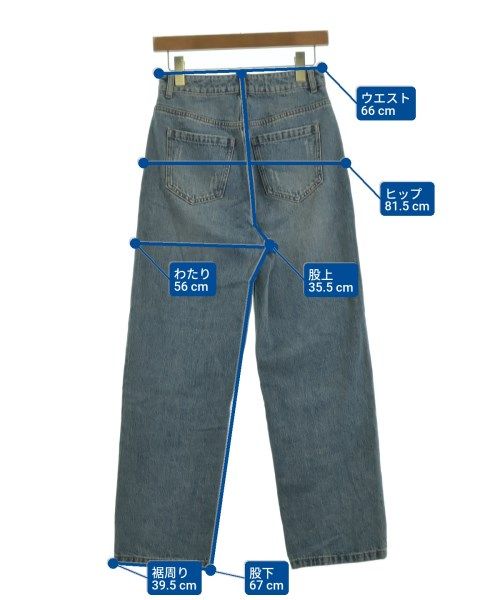 d'zzit デニムパンツ レディース 【古着】【中古】【送料無料】 - メルカリ