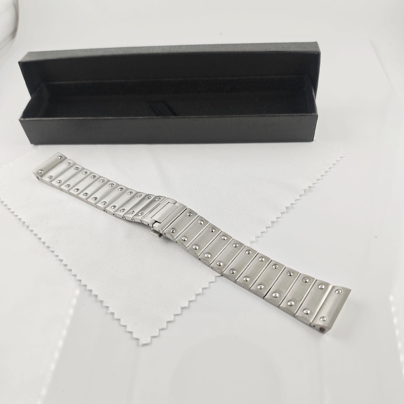 20mm 腕時計 修理交換用 ブレスレット 金属ベルト 【対応】カルティエ 