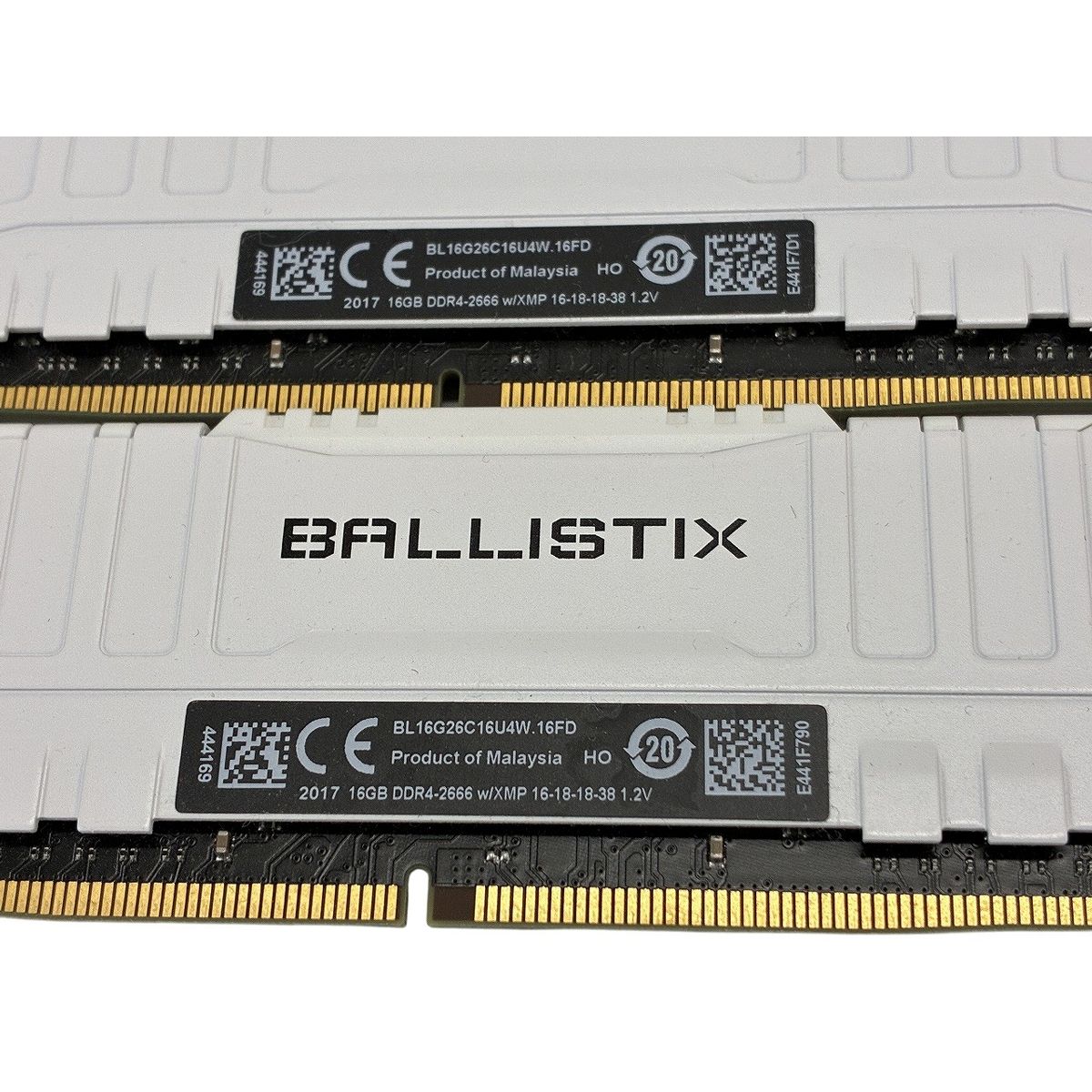 メモリー Ballistix DDR4 64g CRUCIAL BALLISTIX DDR4-2666 16GB 4枚 計64GB デスクトップ メモリ