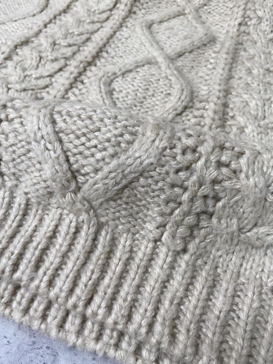 Birthdayroom バースデイルーム ケーブル編み ニット セーター