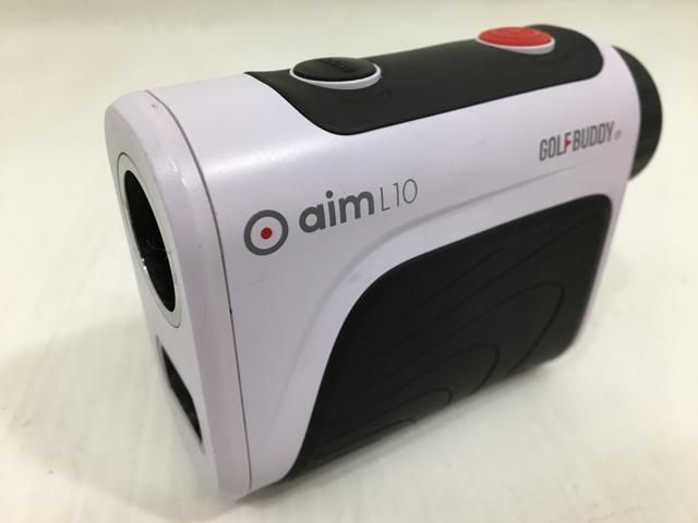４回使用超美品！おまけ付き！GOLF BUDDY aim L10 レーザー距離計 返品OK 【中古ゴルフ用品】Golf Buddy レーザー距離計 aim L10 - メルカリ