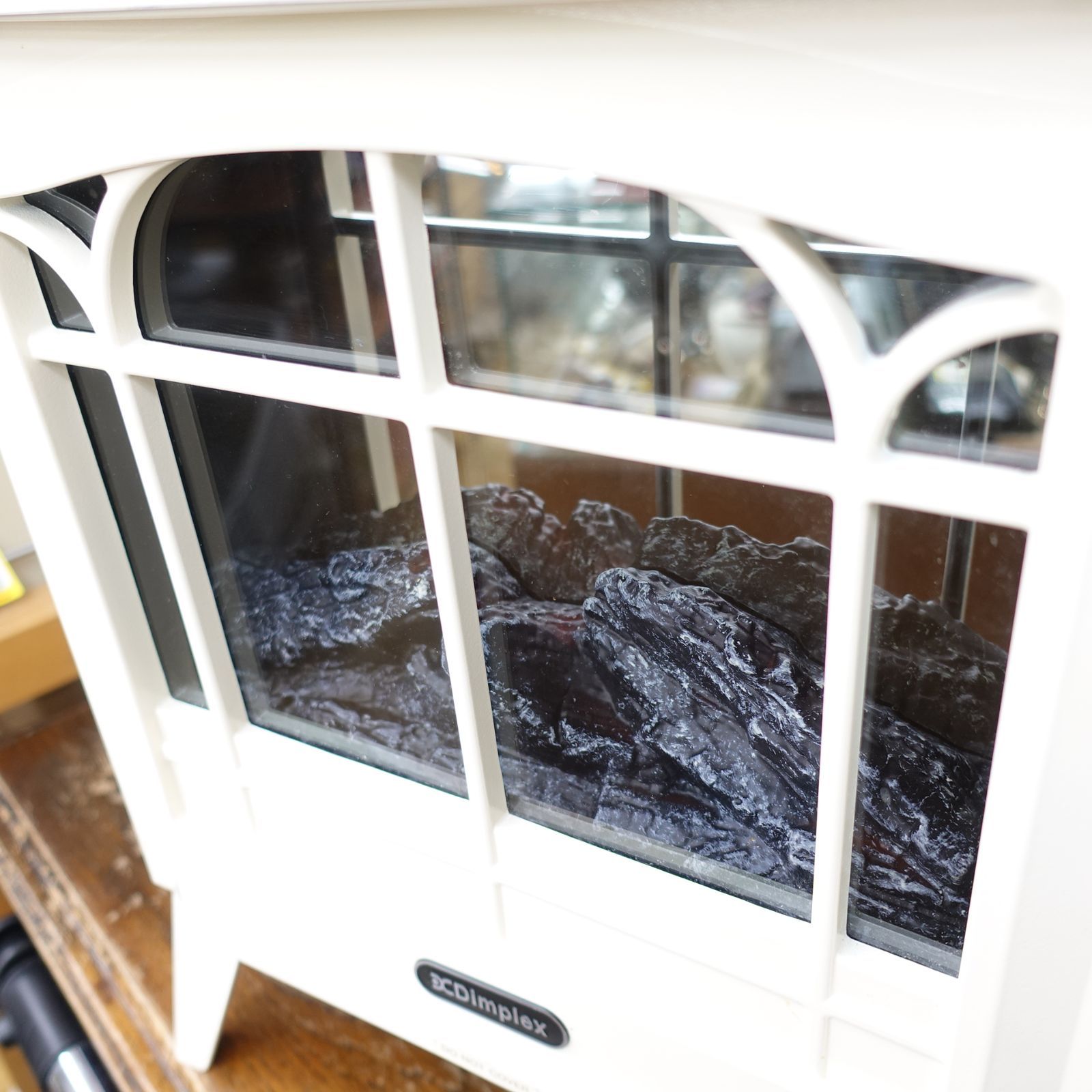 ディンプレックス 電気暖炉Dinky Stove 白 DNK12WJ エキスパート藤沢