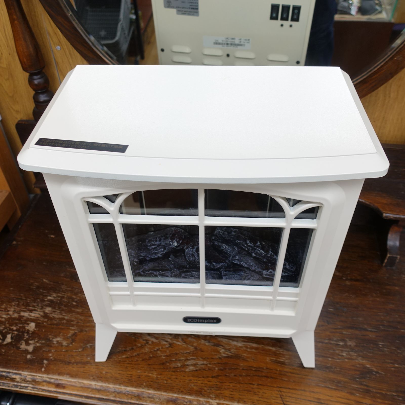 ディンプレックス 電気暖炉Dinky Stove 白 DNK12WJ エキスパート藤沢