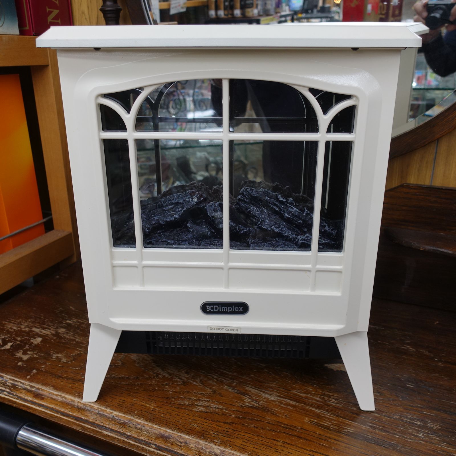 ディンプレックス 電気暖炉Dinky Stove 白 DNK12WJ エキスパート藤沢