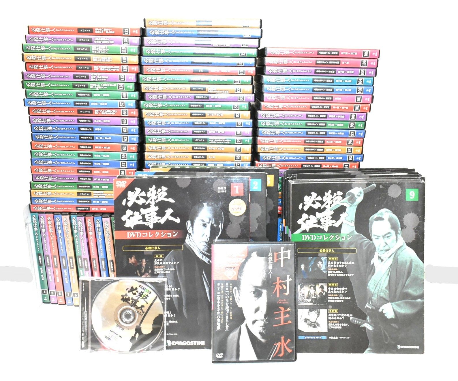 デアゴスティーニ 必殺仕事人 DVDコレクション 1-133巻セット (複数欠