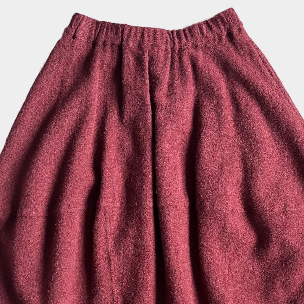 COMME des GARCONS GIRL コムデギャルソンガール 2025 縮絨加工バルーンパンツ