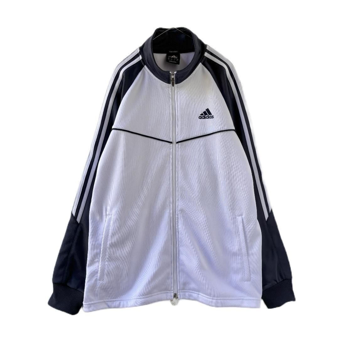 adidas トラックジャケット ジャージ 刺繍ロゴ ワンポイント 万国旗