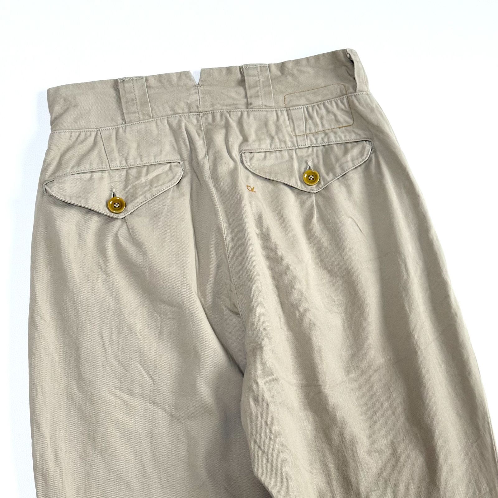 45R おこめチノの908ジョッパン ベージュ 日本製 コットン100