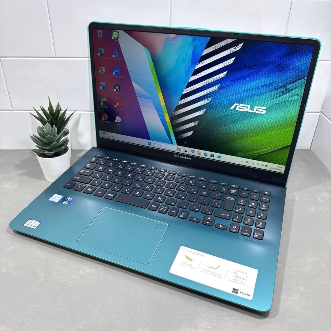 限定品】ASUSファーマメントグリーン☘8世代i5☘NVMe256+1TB - メルカリ