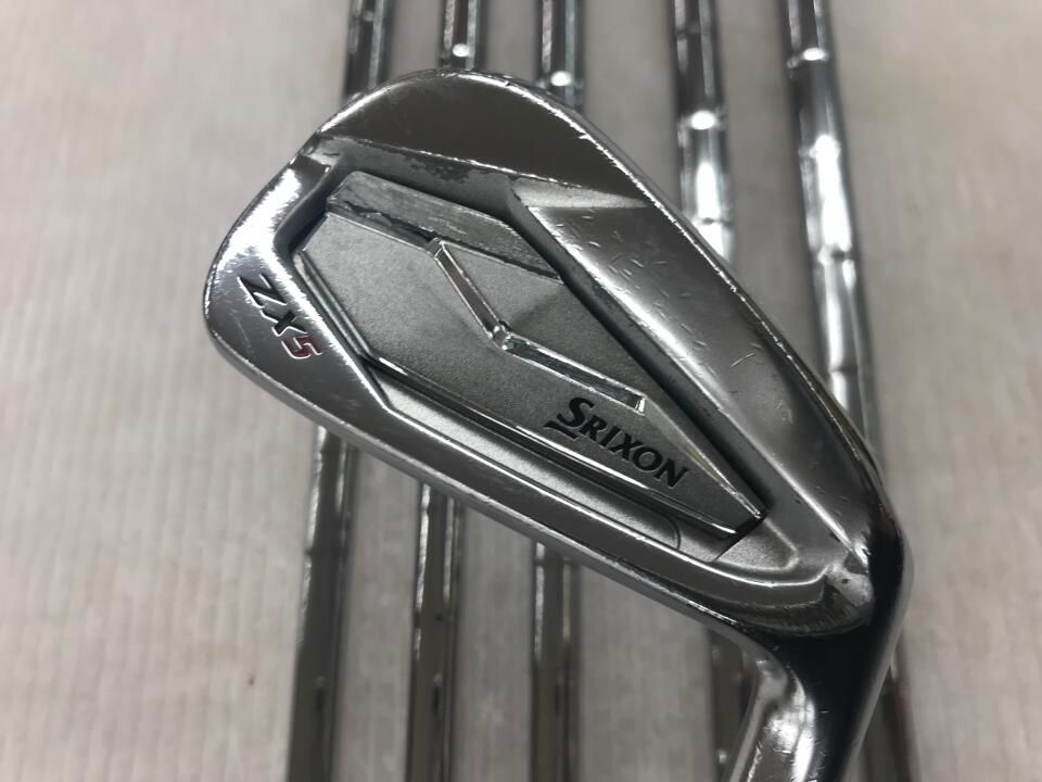 ダンロップ SRIXON ZX5 NSﾌﾟﾛ850GH Sフレックス アイアンセット 中古