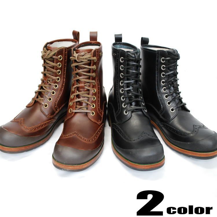 アグ ブーツ ブラントン UGG BRANTON レースアップ レザー ブラック チェストナッツ ブラウン 1001571