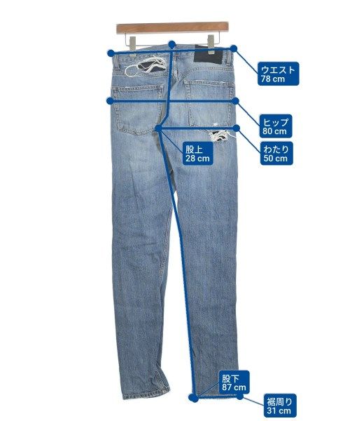 ALEXANDER MCQUEEN デニムパンツ メンズ 【古着】【中古】【送料無料