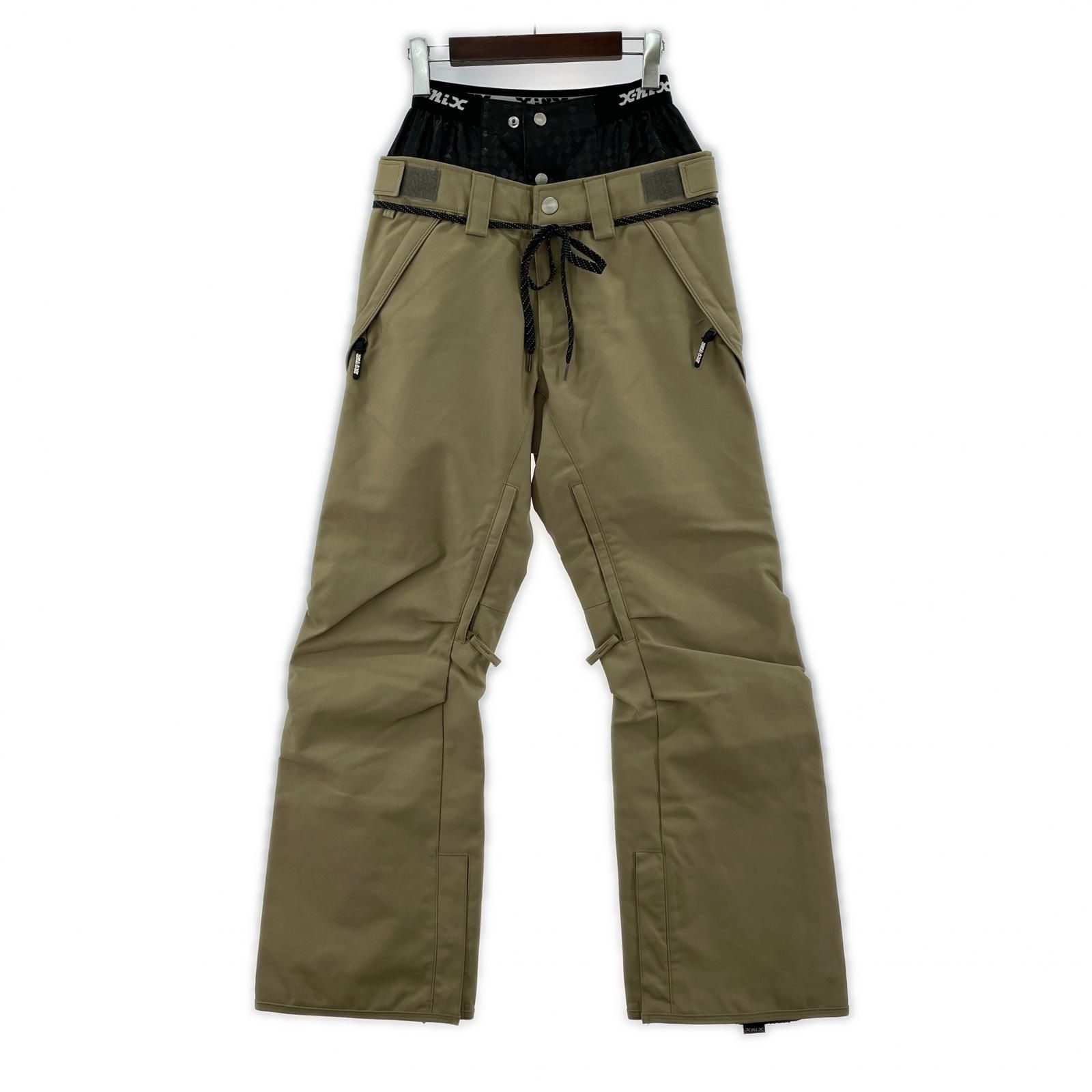 X-nix エックスニクス スノーボードウェアパンツ sizeXS/ベージュ