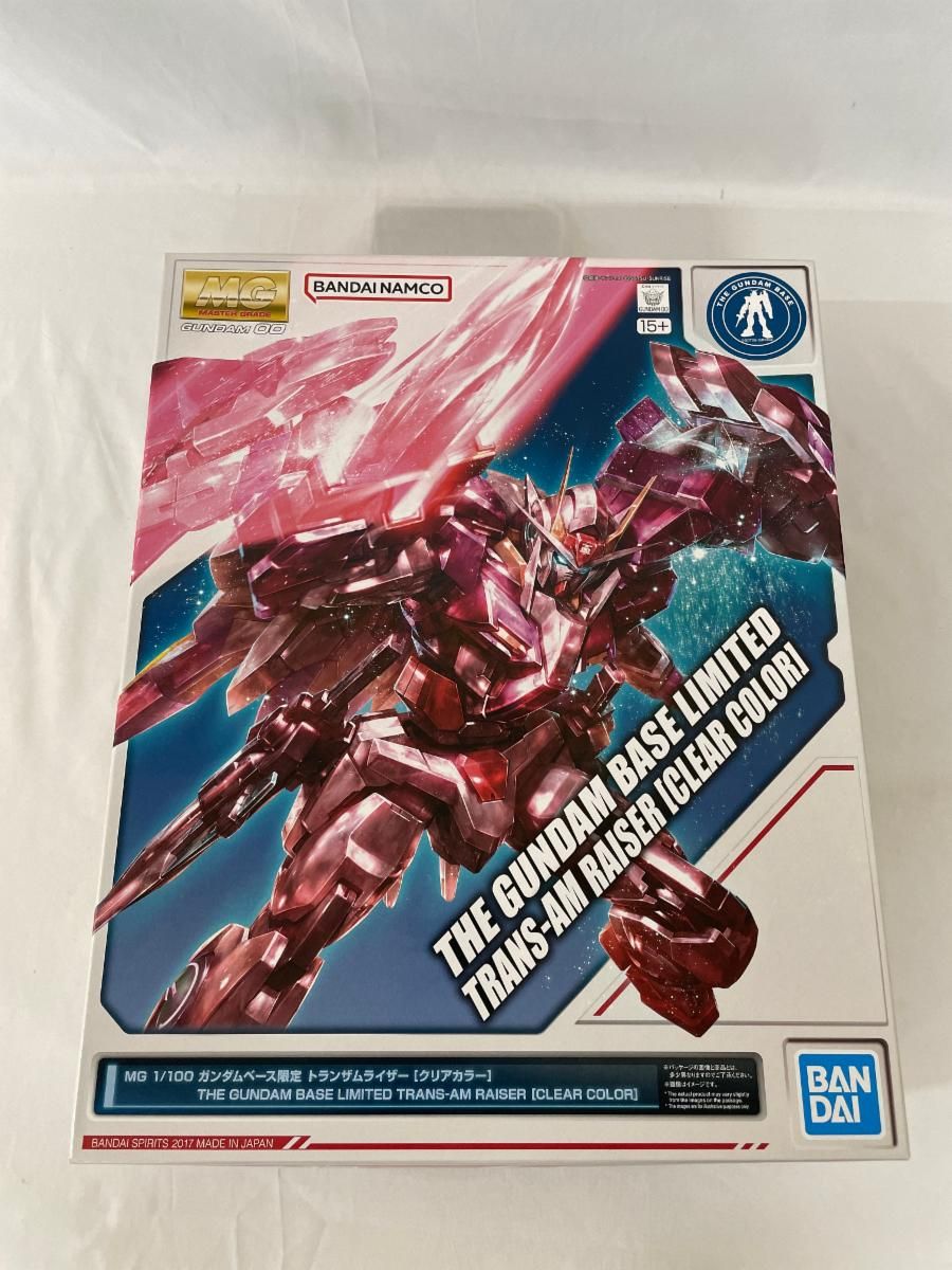 未開封】1/100 MG GN-0000+GNR-010 トランザムライザー クリアカラー