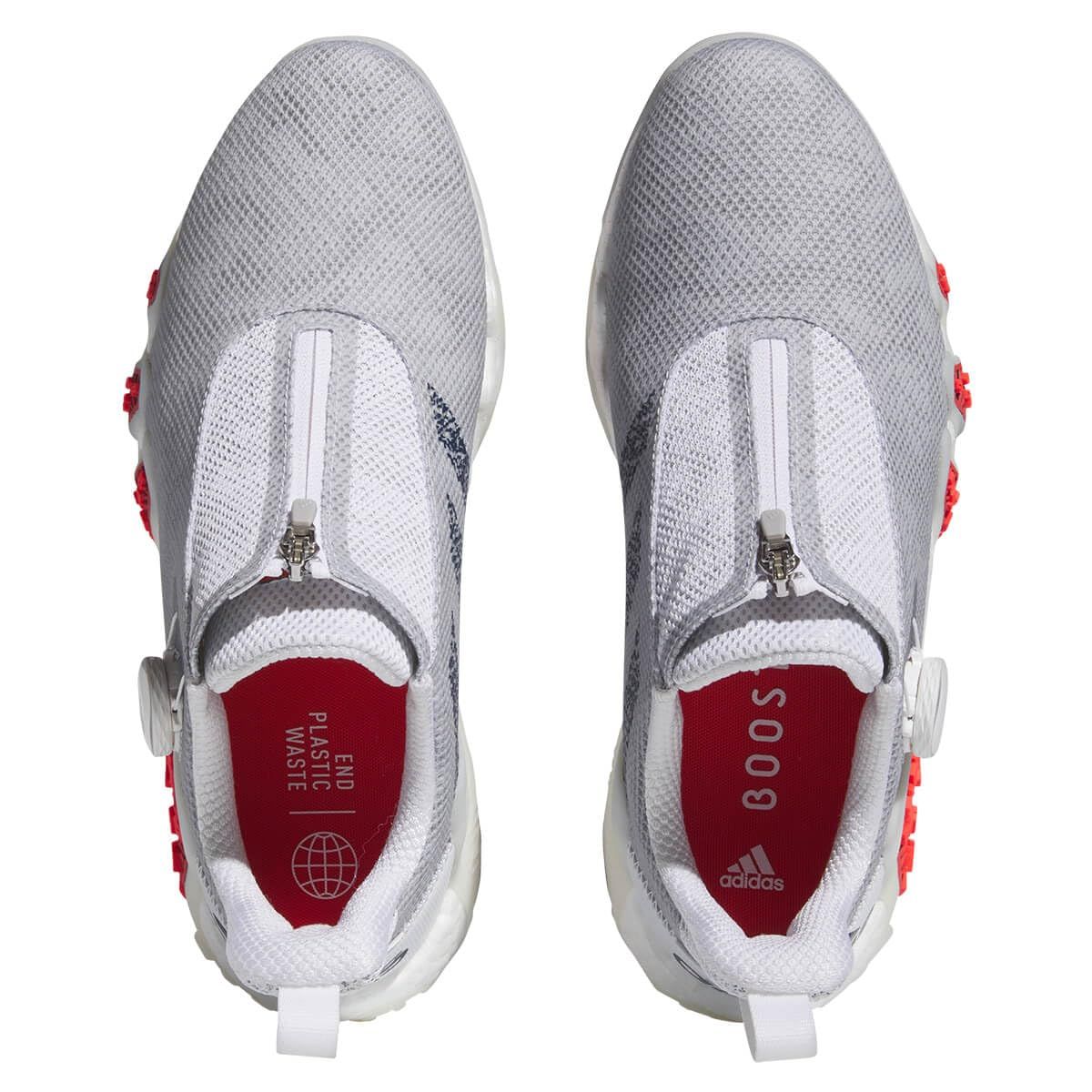  アディダスゴルフ ゴルフシューズ コードカオス22 ボア フットウェアホワイト カレッジネイビー ブライトレッド 27 5 cm その他 靴