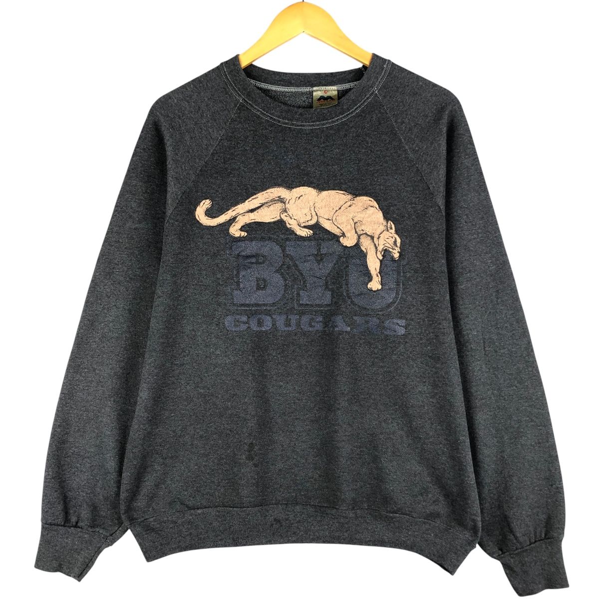 古着 90年代 MILLER 虎柄 タイガー柄 スウェットシャツ トレーナー USA