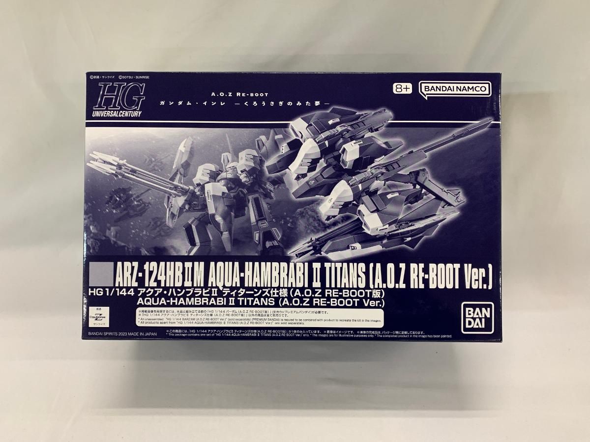未開封】1/144 HG アクア・ハンブラビII ティターンズ仕様(A.O.Z RE