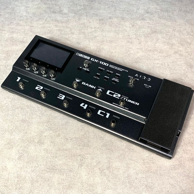 楽器 BOSS ボス エフェクター GX 100 Guitar Effects Processor マルチエフェクター グレー 472