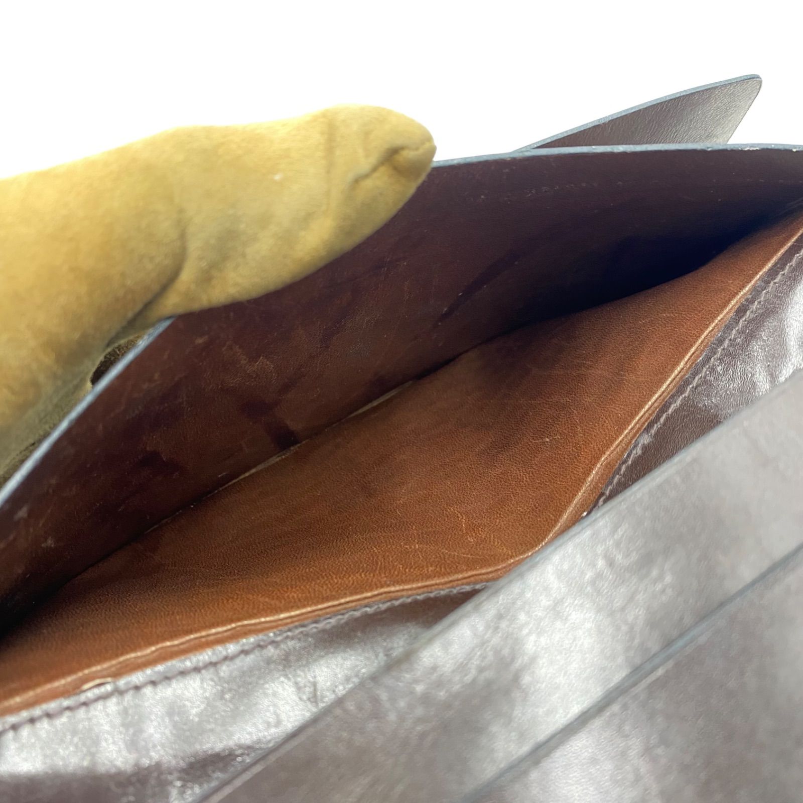 希少 CELINE セリーヌ クロコダイル 財布 ウォレット マネークリップ