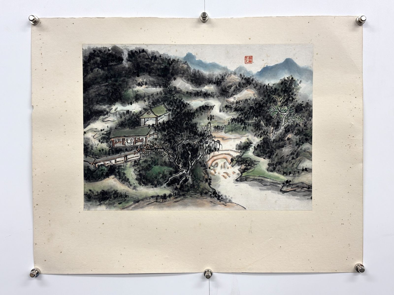 掛け軸 M.15 山水＃古美術 まとめてお買取