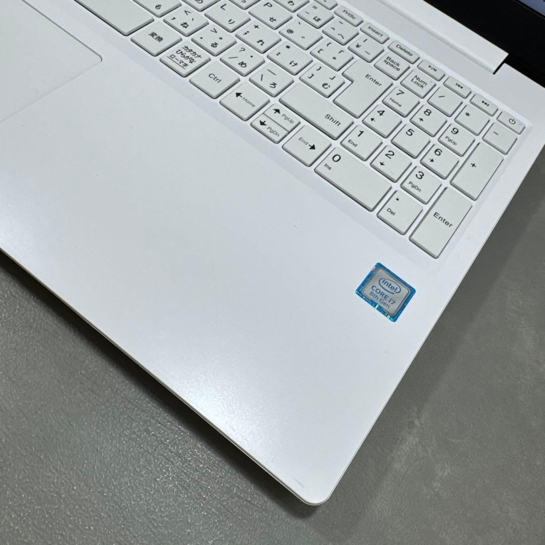 高性能】NECプレミアムホワイト☘8世代i7☘NVMe256GB+1TB - メルカリ
