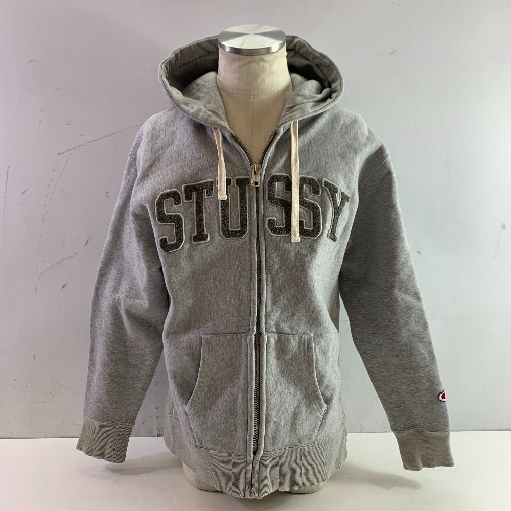 04w5384▽※【中古】STUSSY ステューシー x champion チャンピオン