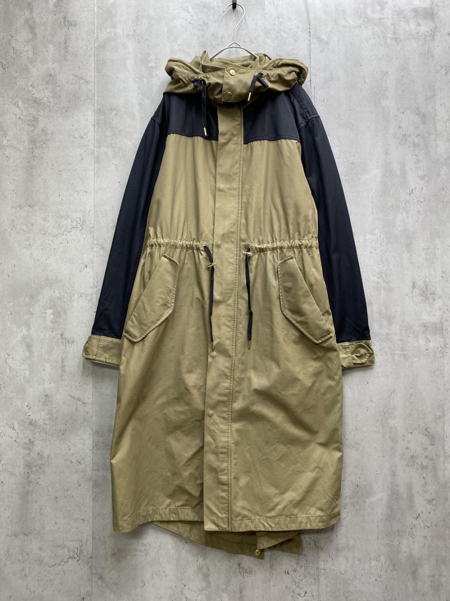 BARNYARDSTORM バンヤードストーム バイカラー配色 ロング モッズ