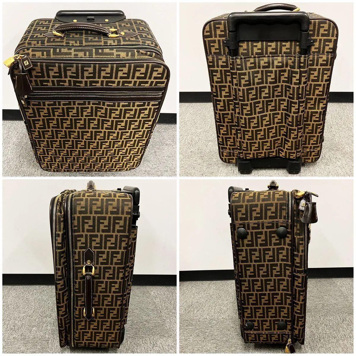 FENDI フェンディ ズッカ キャリーケース - メルカリ
