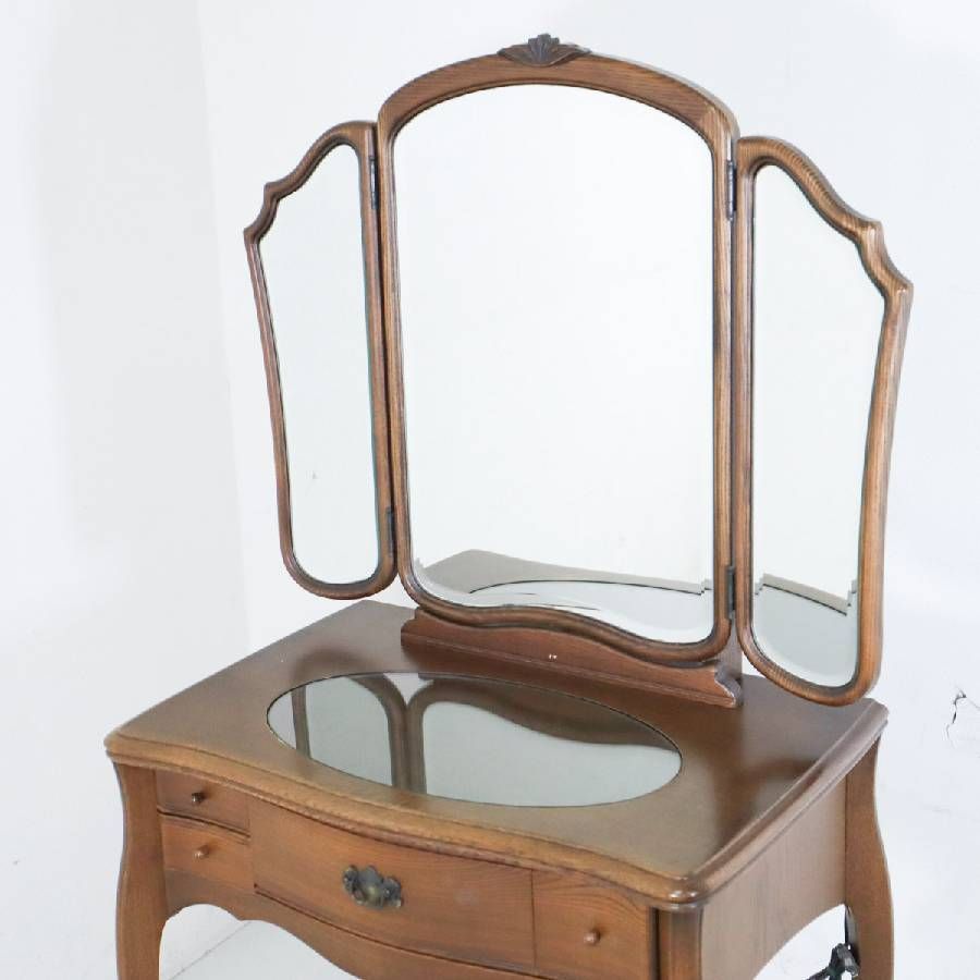 IDC大塚家具取扱 松永工房 カンティーニュ ミレーヌ ドレッサー 三面鏡