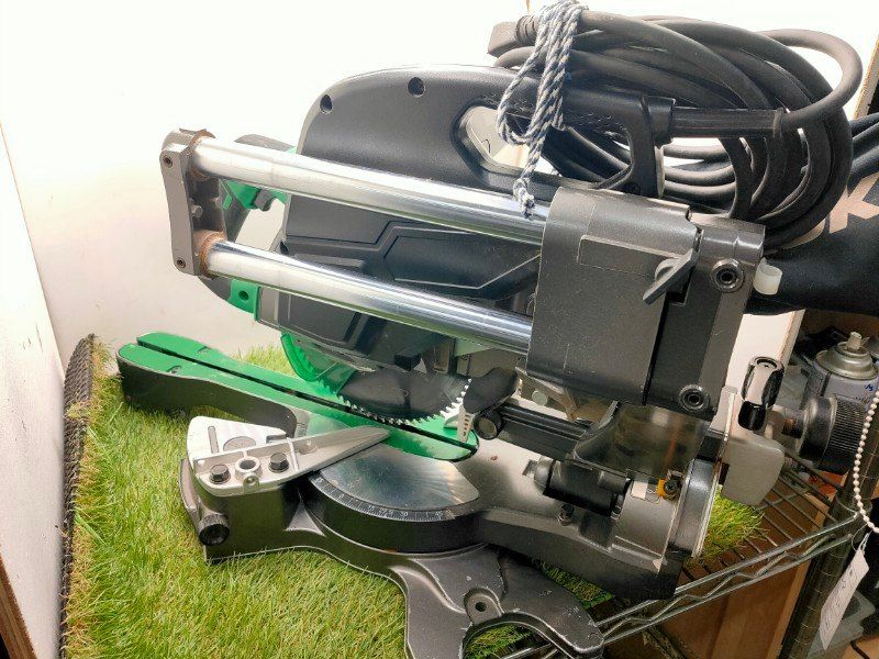 HiKOKI ハイコーキ 旧日立工機 スライド丸のこ 190 mm 1尺切断 312 レーザーマーカー LEDライト内蔵 チップソー付 C 7 RSHD