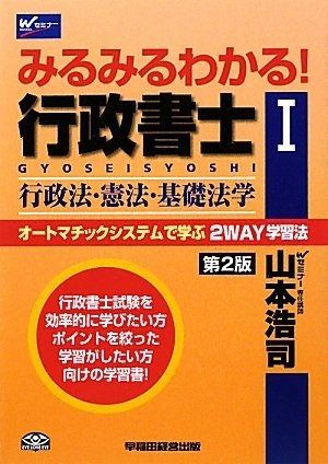 みるみるわかる!行政書士 1 行政法 憲法 基礎法学