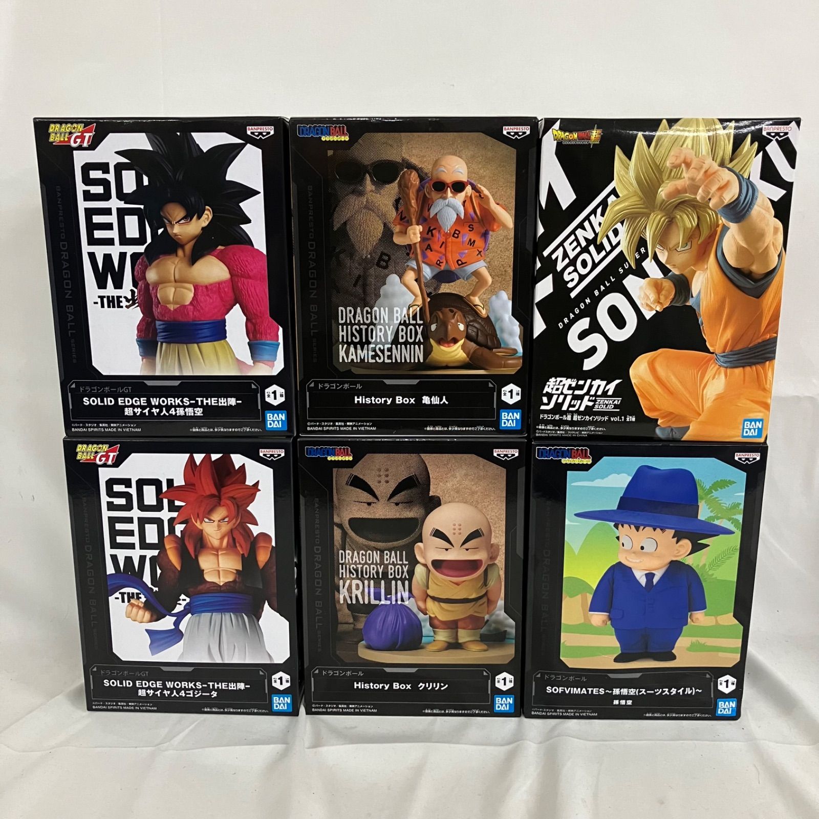 未開封 ドラゴンボール SOLID EDGE WORKS History Box 他 箱ダメージ有
