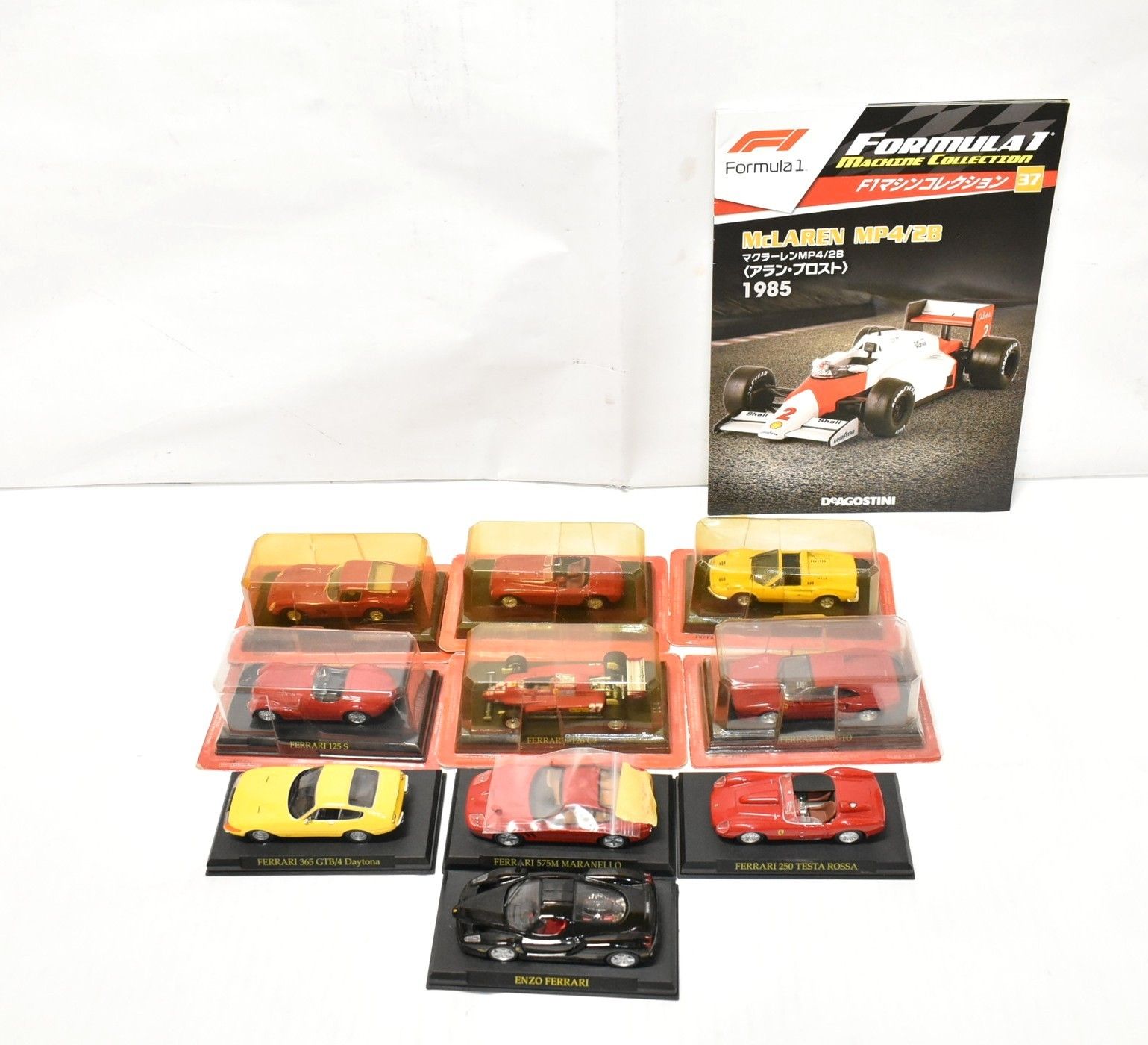 アシェット フェラーリコレクション10台 模型 ミニカー ホビー