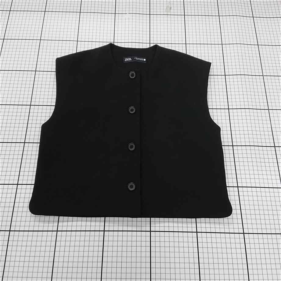 Tranche ブラック ネオプレン ベスト　xs中古 ◇ Θ ザラ ZARA ベスト ブラック系 XSサイズ レディース E