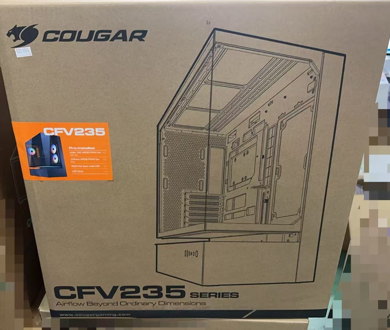 COUGAR CFV 235 CGR-2 DA 4 B PCケース 921754