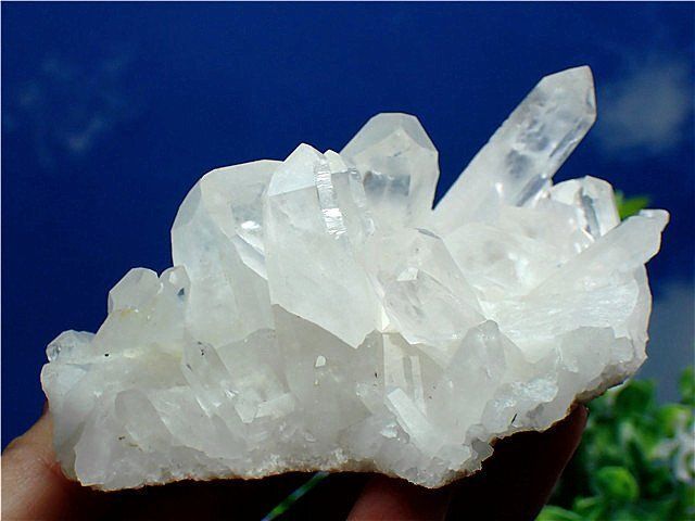 ◇超強いパワーヒマラヤ産天然水晶クラスターYT6B6/63B10B - メルカリ