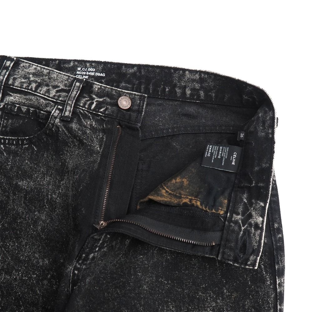 □美品□CELINE セリーヌ デニムパンツ サイズ26 エディ期 ウォッシュ