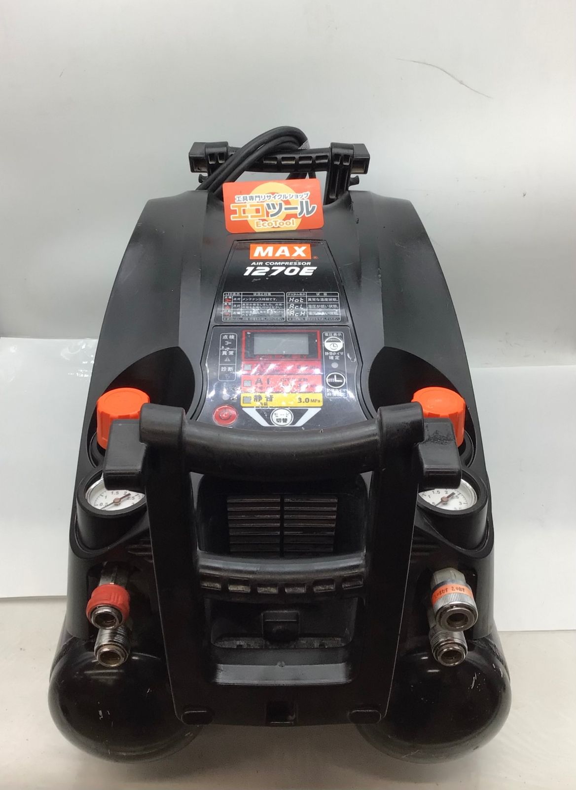 品 MAX マックス 高圧 エアコンプレッサ 11 L AK HH 1270 E エコツー M 02