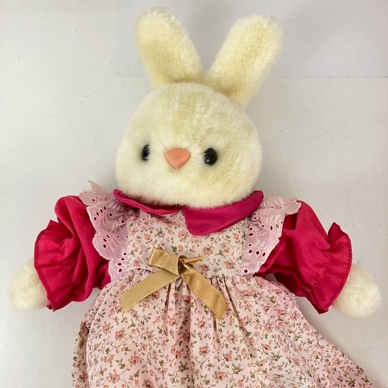ドリームランドからの贈りもの うさぎ ぬいぐるみ 昭和レトロ うさぎ