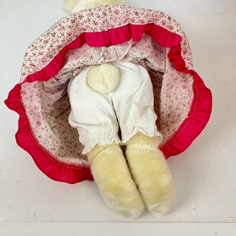 ドリームランドからの贈りもの うさぎ ぬいぐるみ 昭和レトロ うさぎ