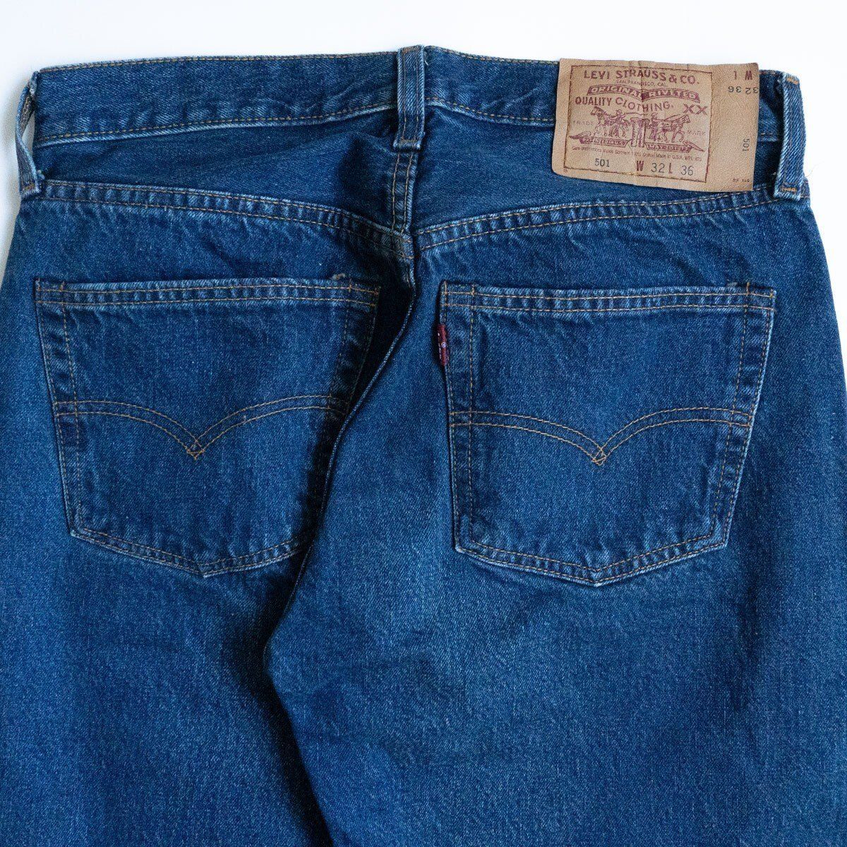 雰囲気抜群/バレンシア製】 LEVI'S 【 501XX ビッグE デニムパンツ