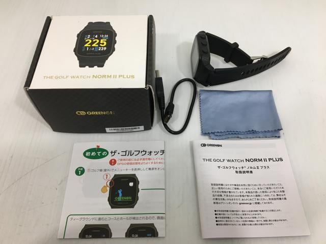 返品OK 【中古ゴルフ用品】GREENON(グリーンオン) THE GOLF WATCH(ザ